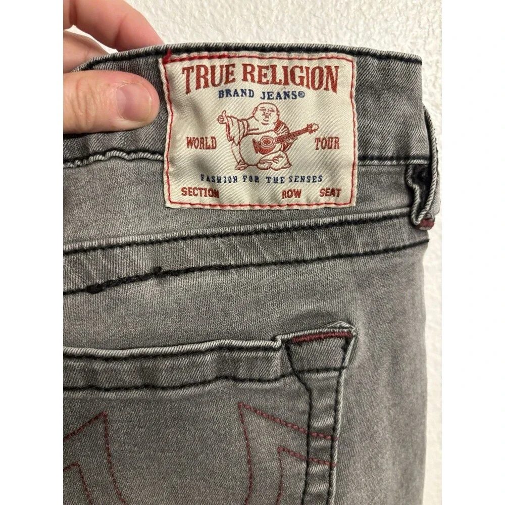 True Religion Jeans JENNIE Curvy SUPER SKINNY Denim Pants Women's Jeans Size 27